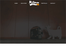 Tablet Screenshot of milkman-media.com